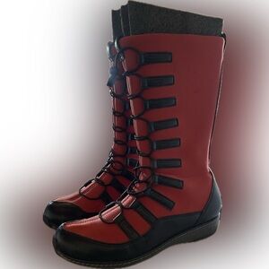 Aetrex Red Boots